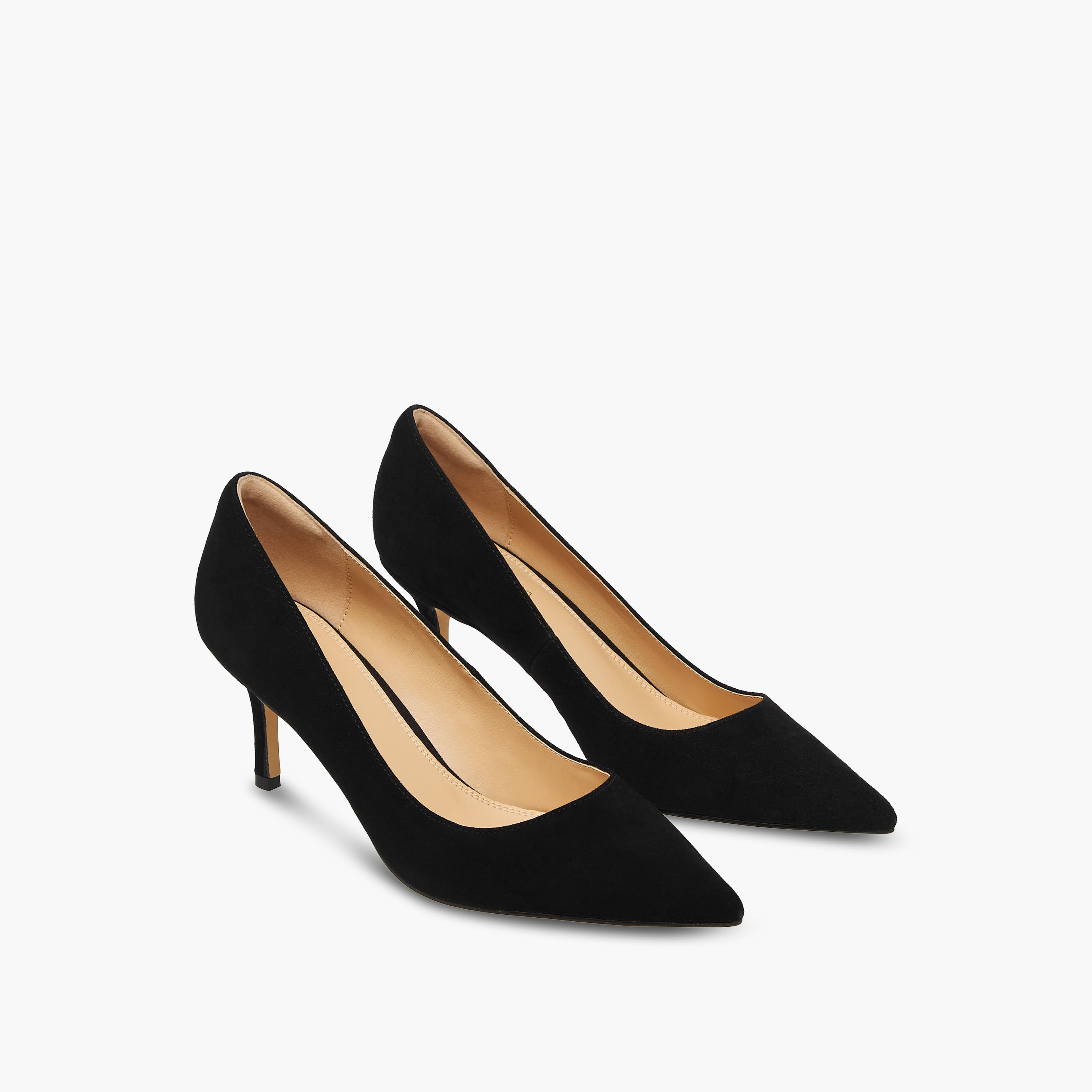 Duchini Women Stiletto Heel Leather Pumps-women-shoes-heels-image-1