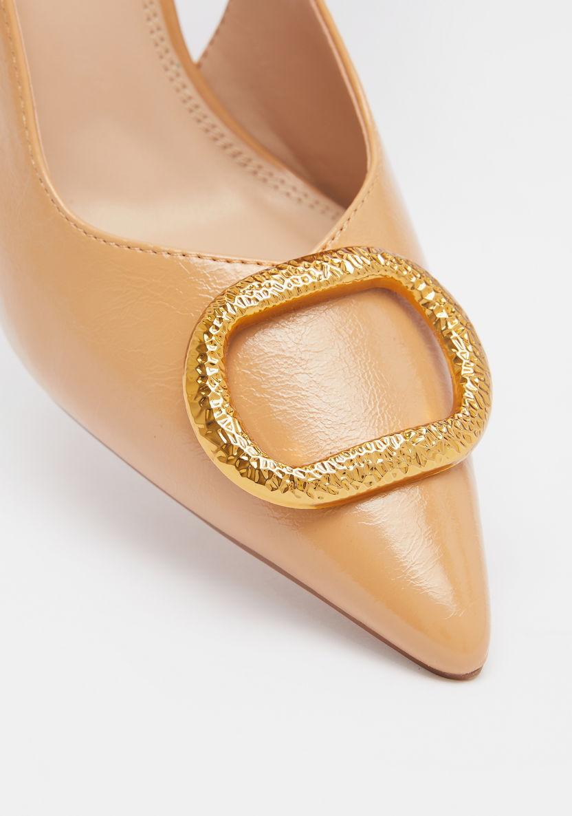 Celeste Women's Ankle Strap Slip-On Sandals with Stiletto Heels-Women%27s Heel Shoes-image-3
