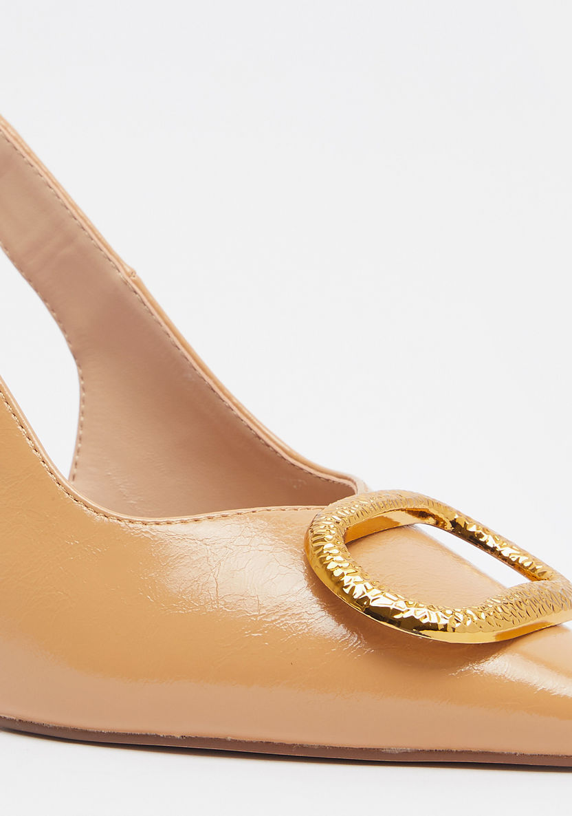 Celeste Women's Ankle Strap Slip-On Sandals with Stiletto Heels-Women%27s Heel Shoes-image-5