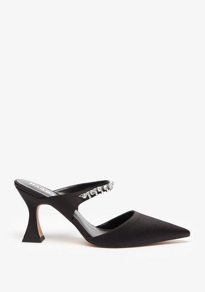 Haadana Embellished Pointed Toe Stiletto Heels-Women%27s Heel Shoes-image-0