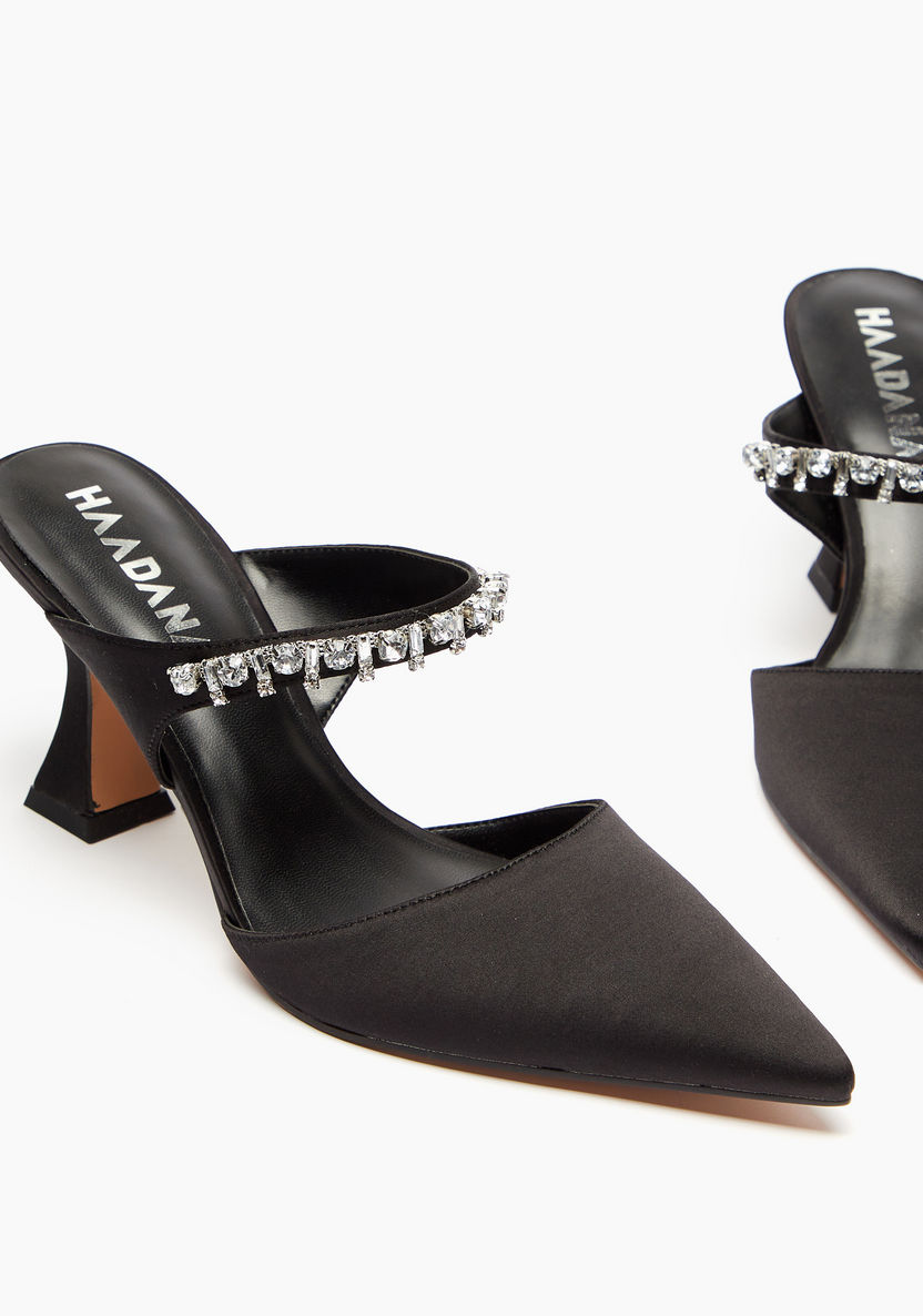 Haadana Embellished Pointed Toe Stiletto Heels-Women%27s Heel Shoes-image-3