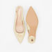 Celeste Women's Logo Detail Kitten Heels Shoes with Buckle Closure-Women%27s Heel Shoes-thumbnailMobile-4