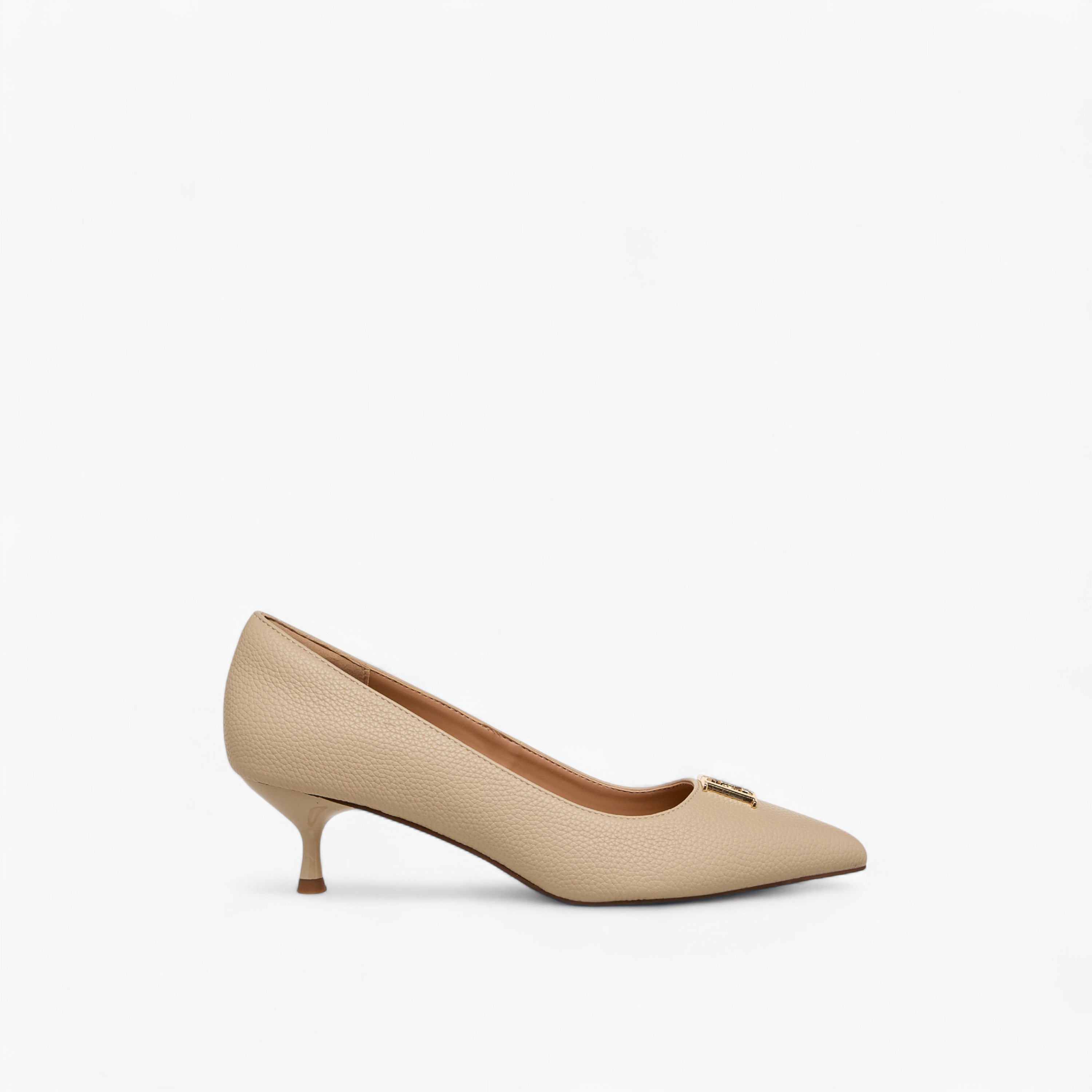 Elle Women Logo Embellished Kitten Heel Pumps-women-shoes-heels-image-3