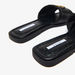 ELLE Women's Monogram Embossed Slip-On Sandals-Women%27s Flat Sandals-thumbnail-2