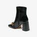 Celeste Square Toe Ankle Boots with Block Heel and Chain Detail-Women%27s Boots-thumbnailMobile-3