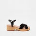 Missy Open Toe Sandals with Wedge Heels and Buckle Closure-Women%27s Heel Sandals-thumbnailMobile-0