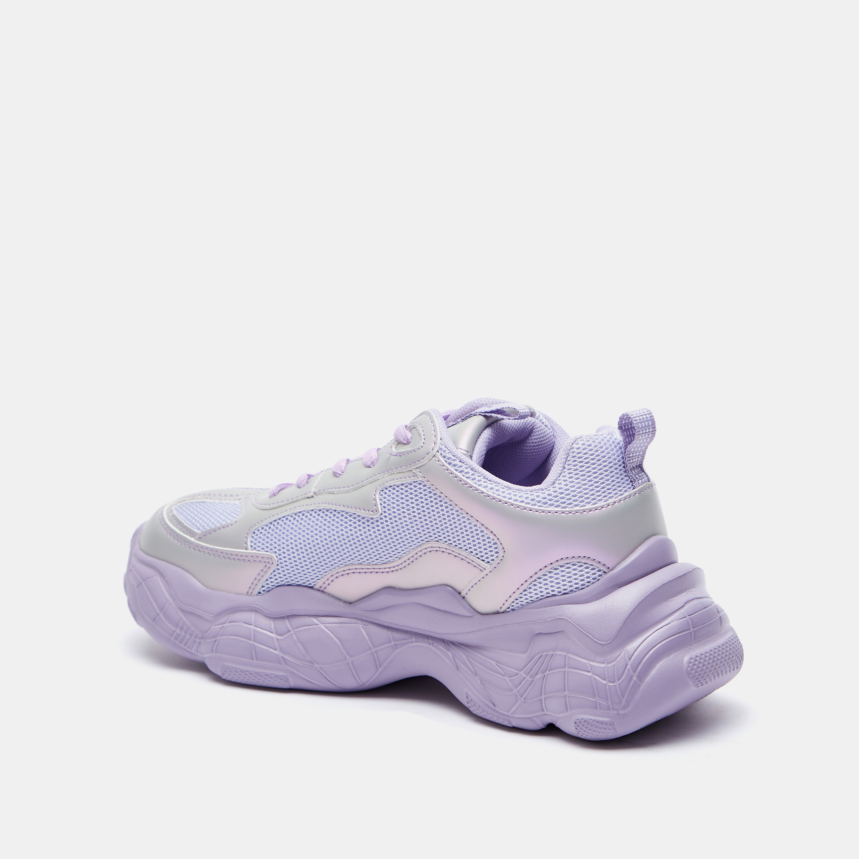 حذاء سنيكرز بارز الملمس برباط إغلاق من هادانا-women-shoes-sneakers-image-3