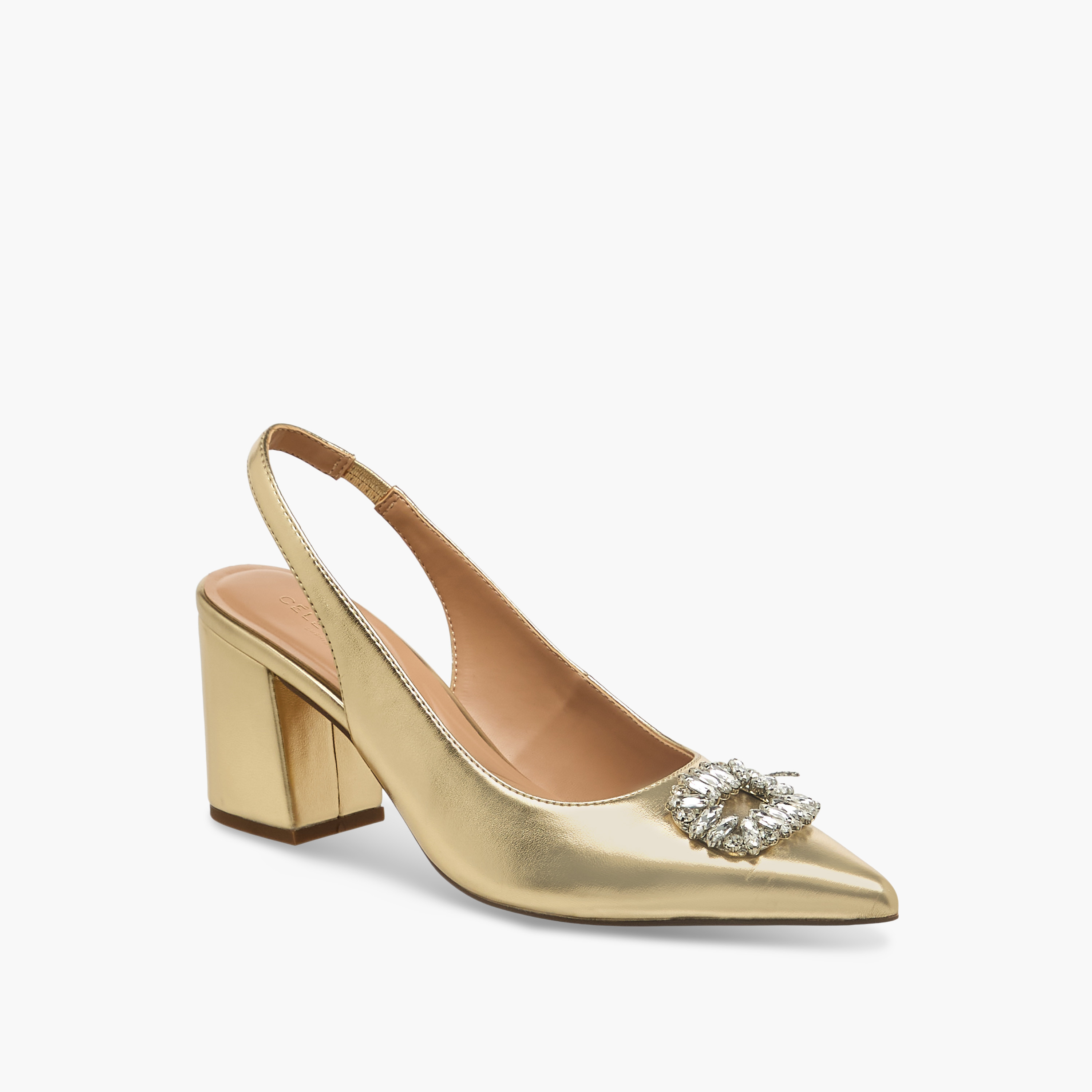 Celeste Women Embellished Block Heel Slingback Shoes-women-shoes-heels-image-2