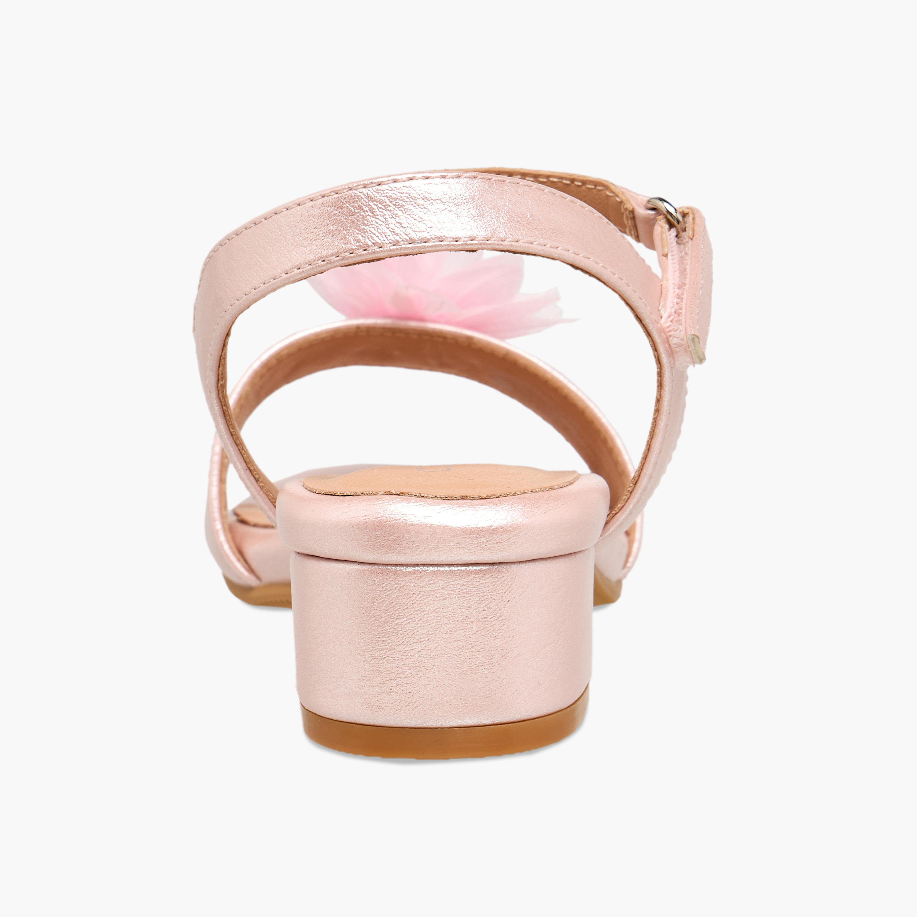 Celeste Girls Block Heel Ankle Strap Sandals-girls-shoes-sandals-image-5