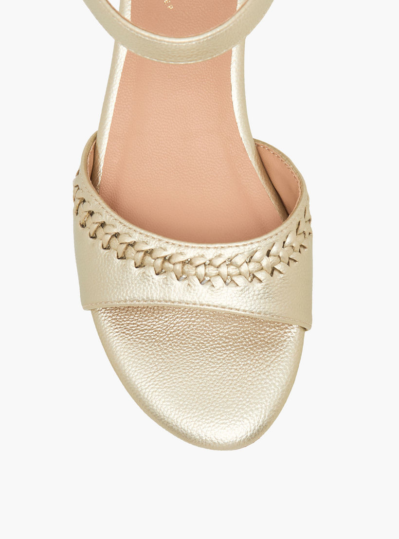 صندل بكعب عريض وتفاصيل ضفيرة للبنات من سيليست-girls-shoes-sandals-image-4
