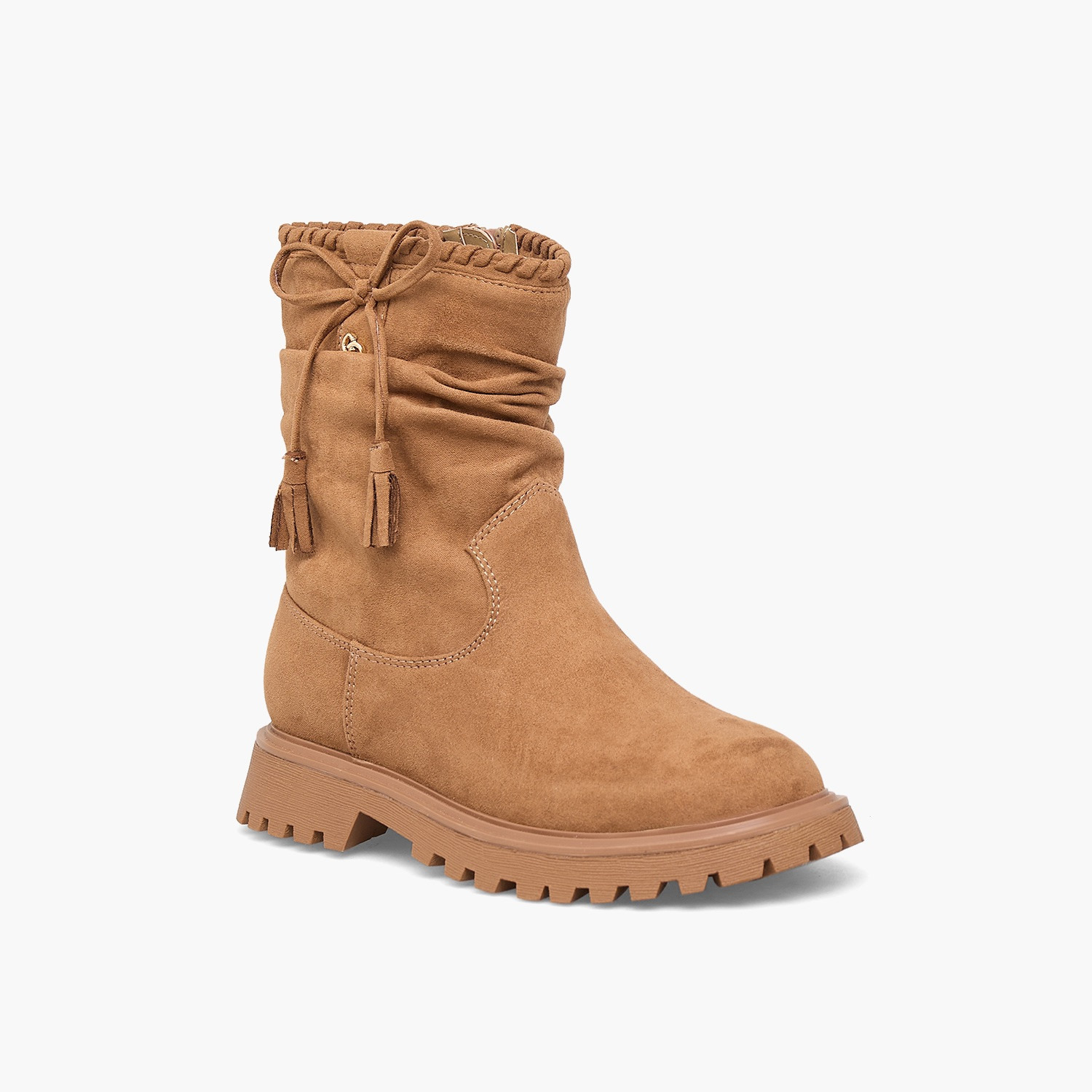بوت للكاحل بشرابة للبنات من سيليست-girls-shoes-boots-image-2