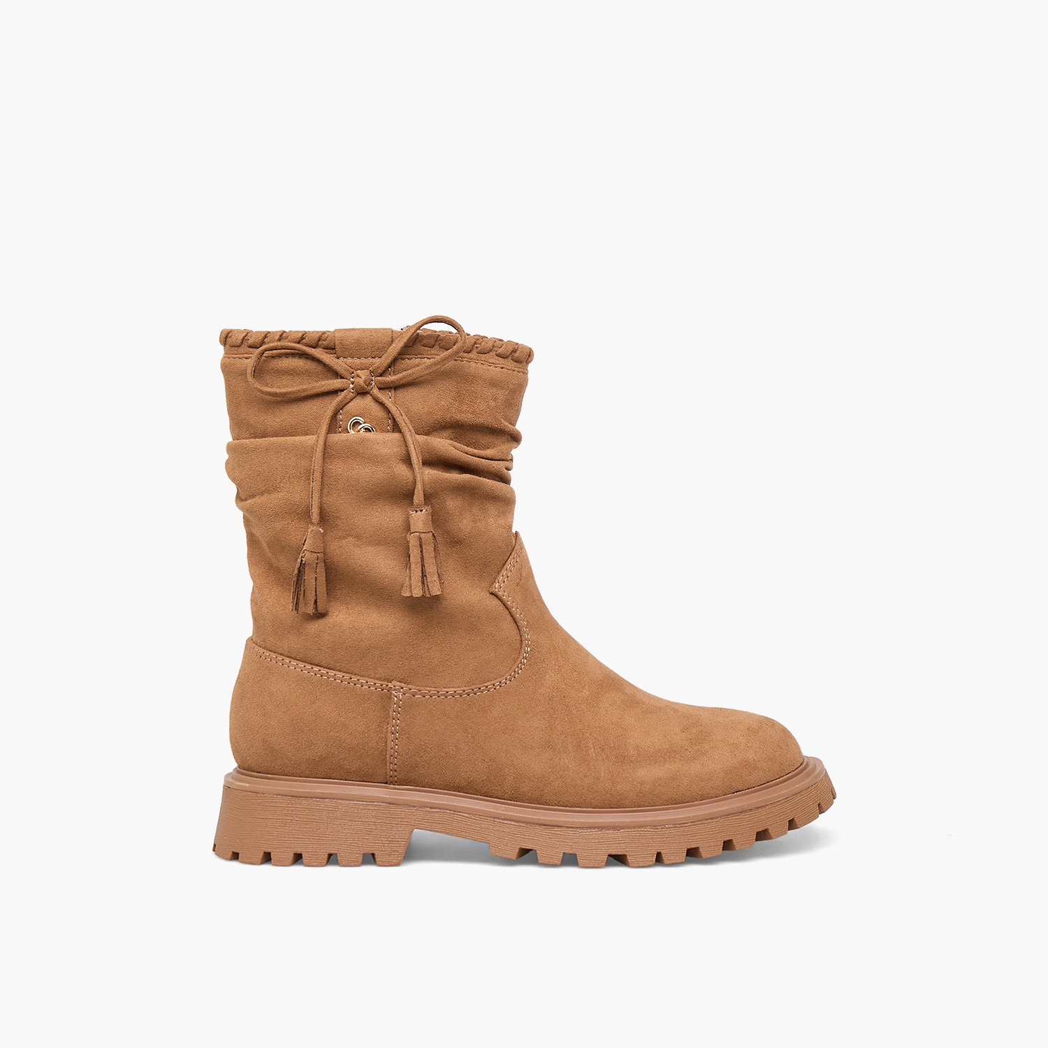 بوت للكاحل بشرابة للبنات من سيليست-girls-shoes-boots-image-3