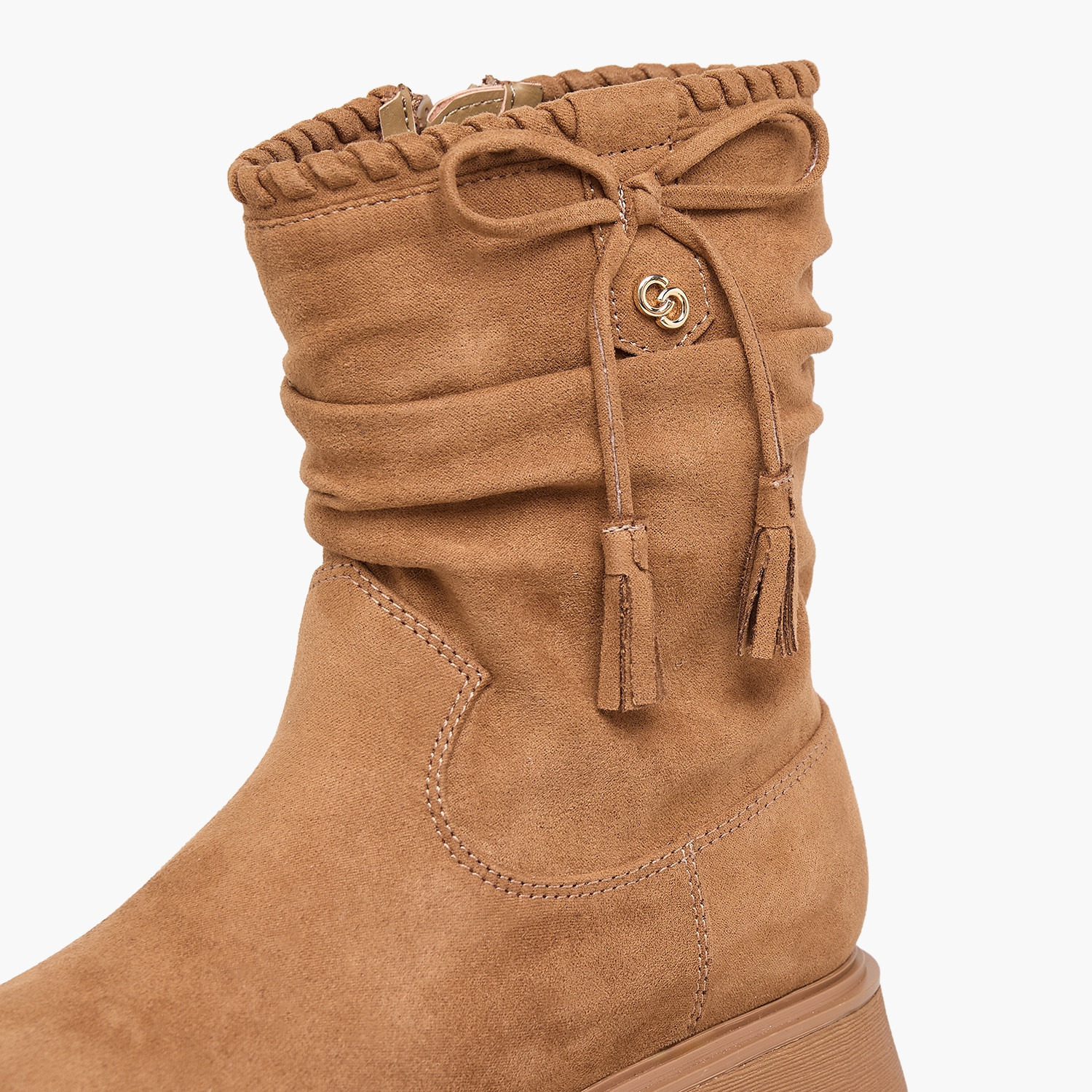بوت للكاحل بشرابة للبنات من سيليست-girls-shoes-boots-image-4