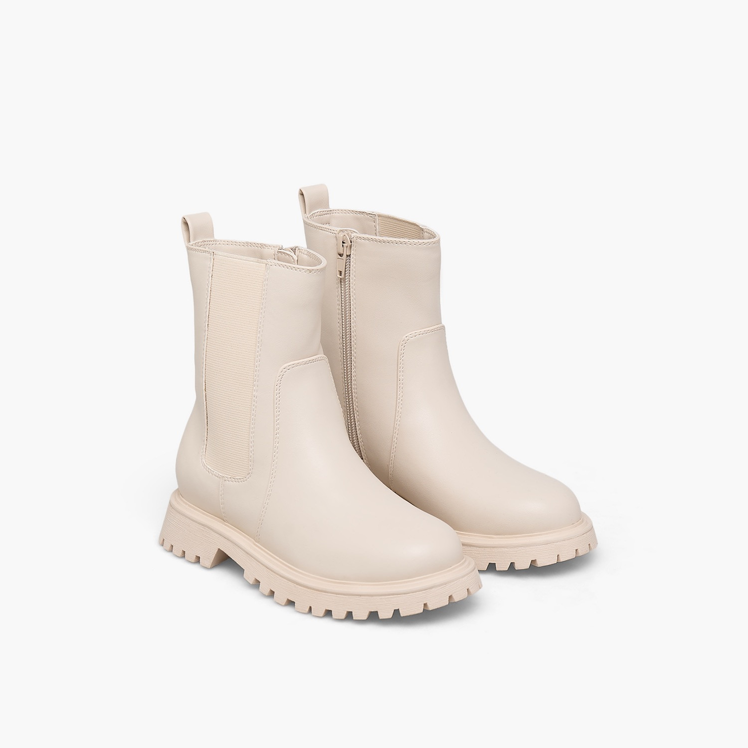 بوت برقبة عالية ونمط لوح للبنات من سيليست-girls-shoes-boots-image-1