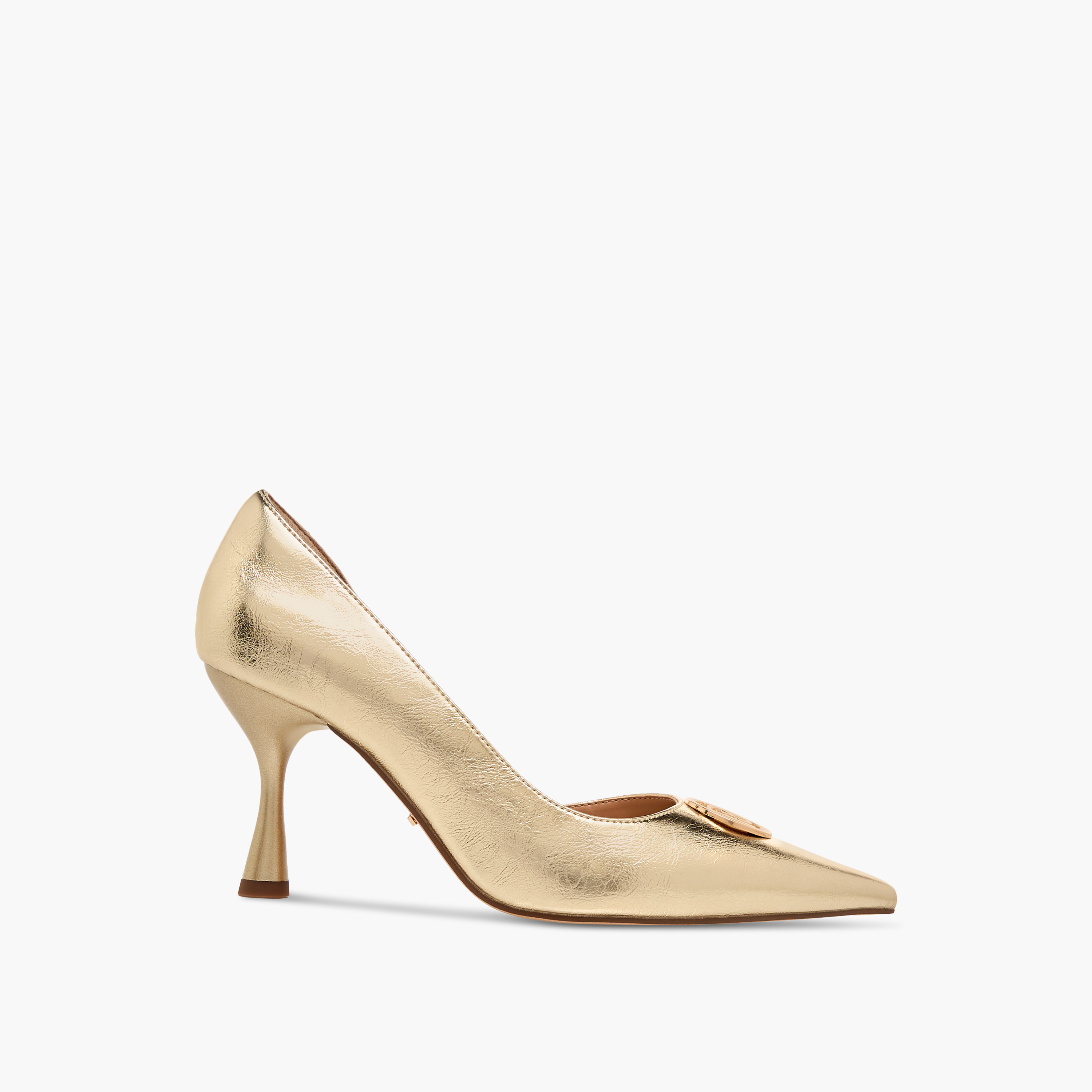 Paprika Logo Accent Slip-On Shoes with Stiletto Heels-women-shoes-heels-image-3