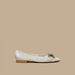 Celeste Women's Butterfly Accented Slip-On Pointed Toe Ballerina Shoes-Women%27s Ballerinas-thumbnailMobile-0