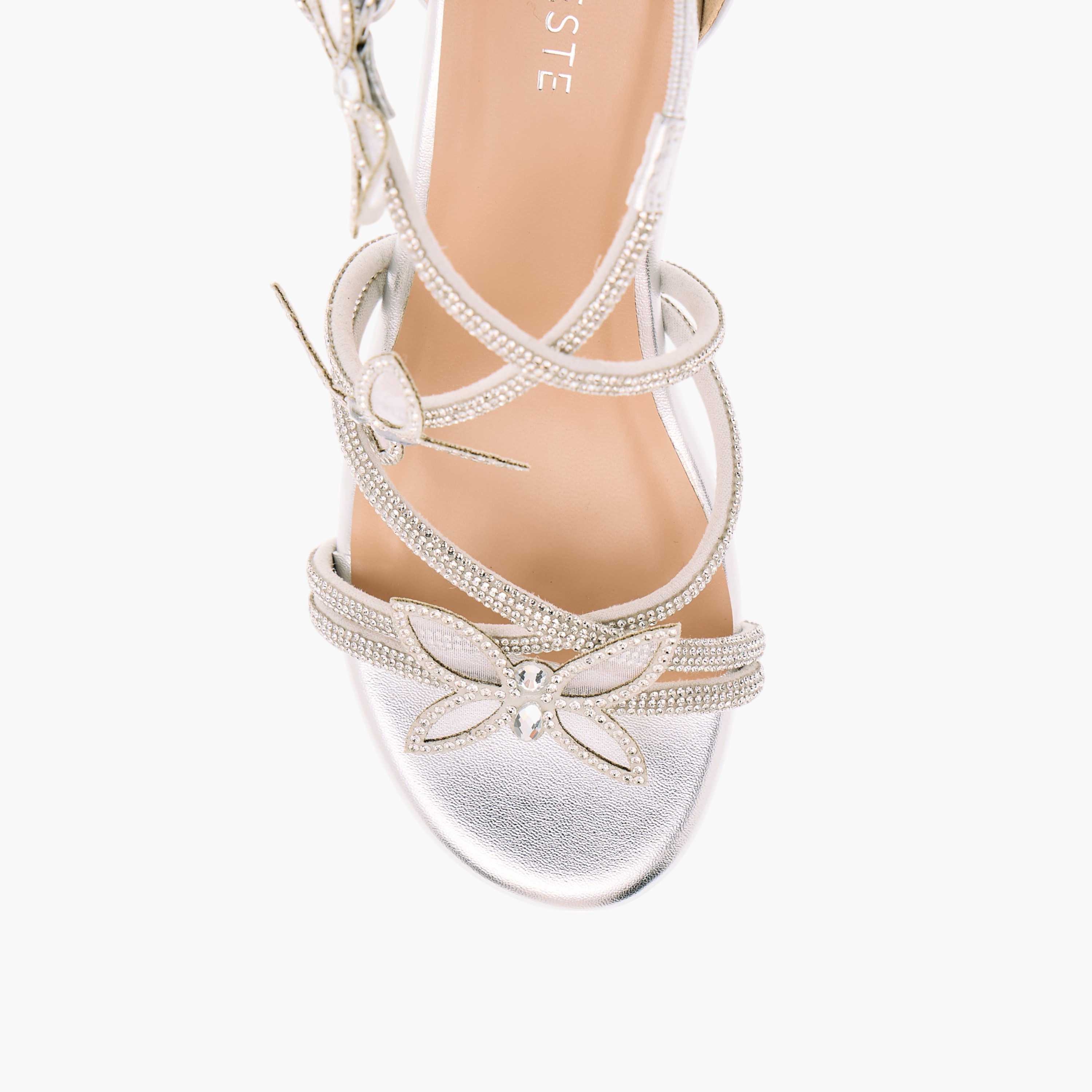 صندل بحزام مزين بفراشة وبشريط إغلاق لاصق للبنات من سيليست-girls-shoes-sandals-image-9