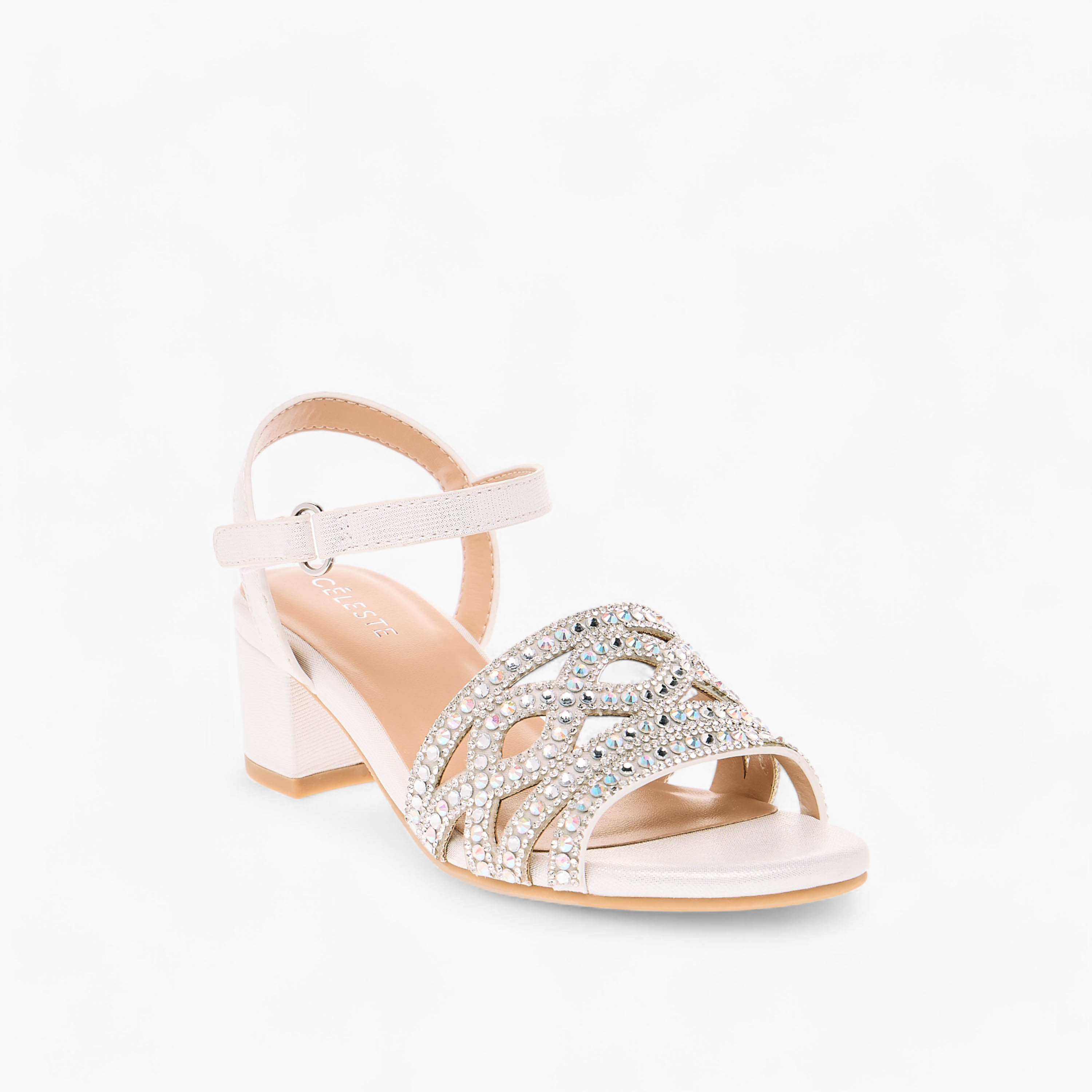 صندل مزيّن بشريط إغلاق لاصق للبنات من سيليست-girls-shoes-sandals-image-2