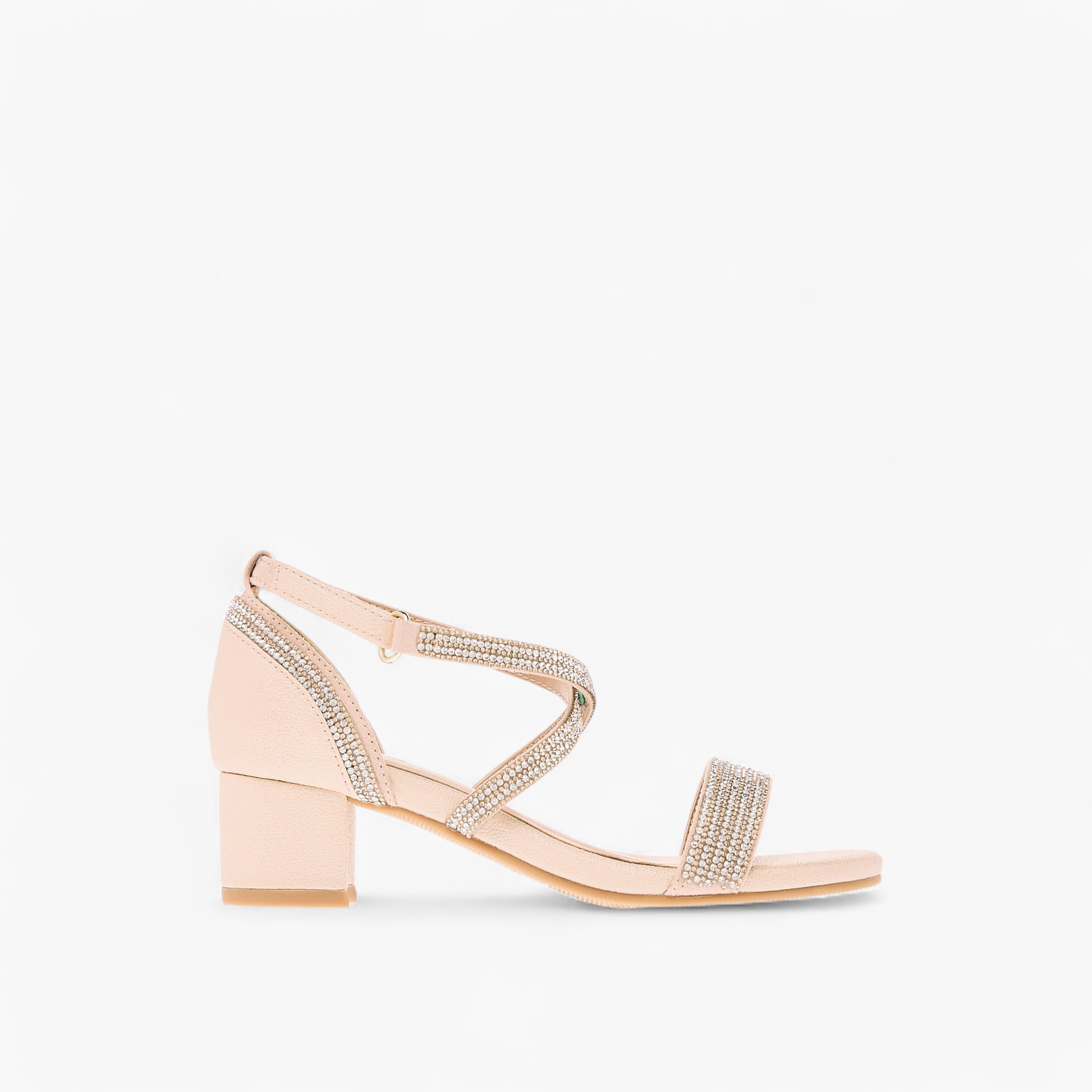 Celeste Girl's Embellished Sandals with Hook and Loop Closure-girls-shoes-sandals-image-3