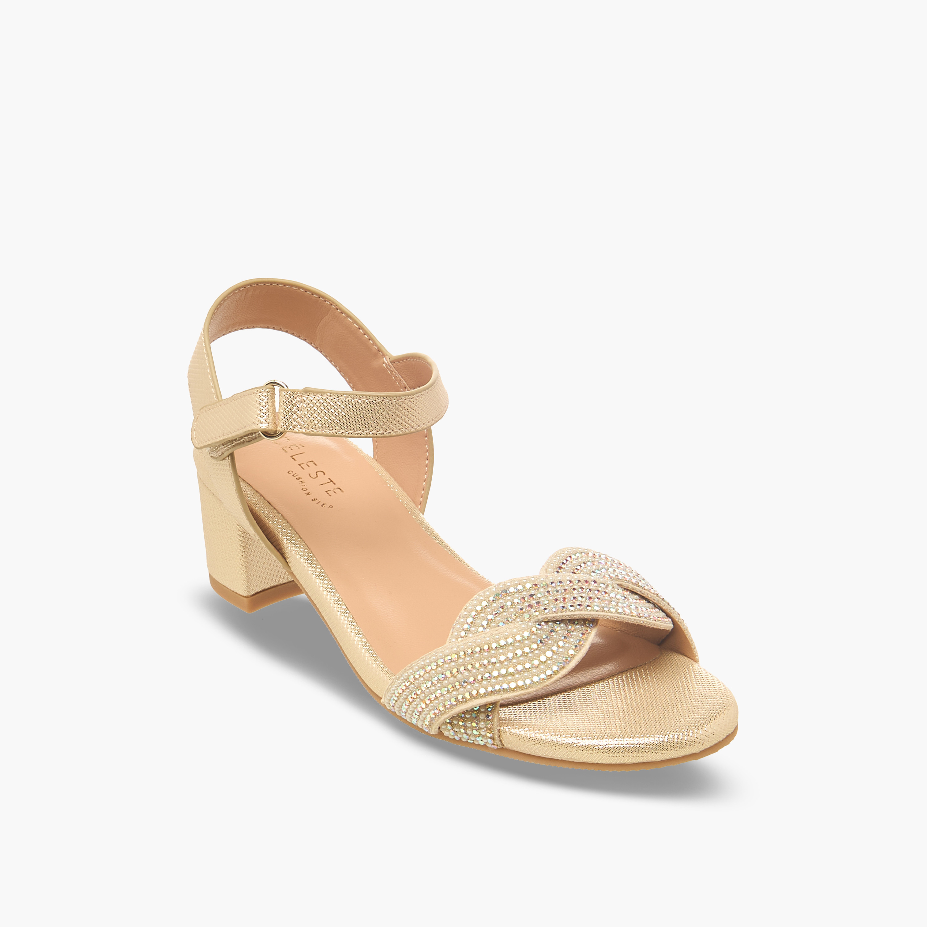 صندل مزين بكعب سميك للبنات من سيليست-girls-shoes-sandals-image-2