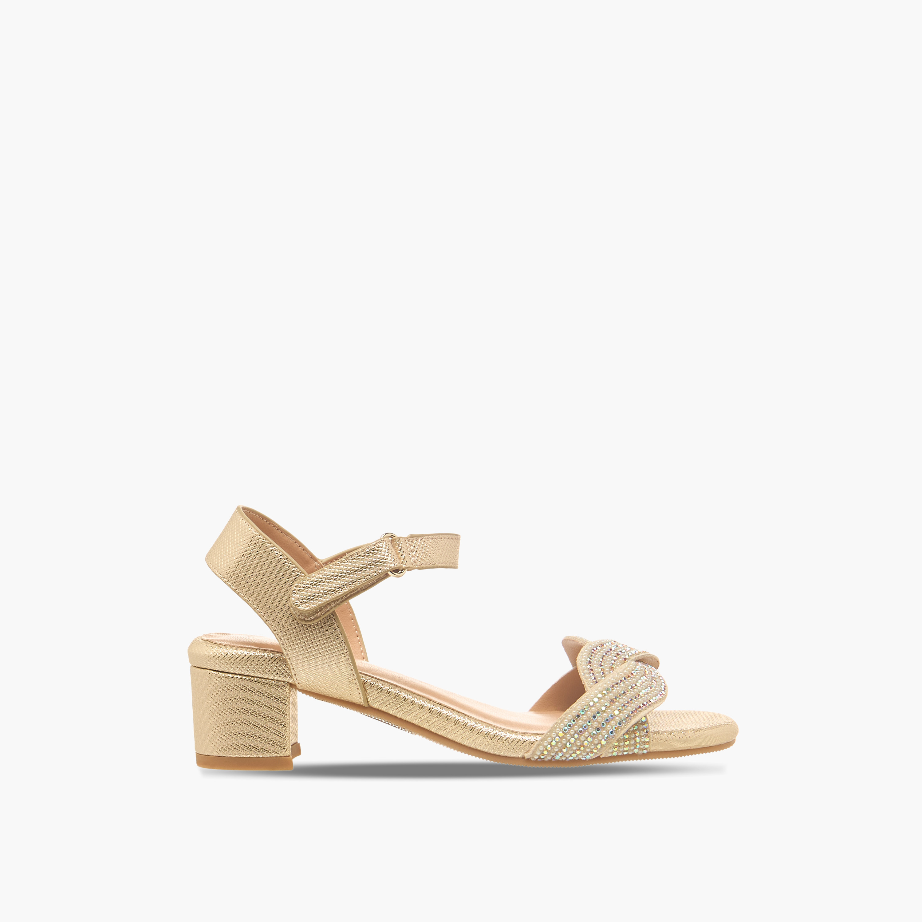 صندل مزين بكعب سميك للبنات من سيليست-girls-shoes-sandals-image-3
