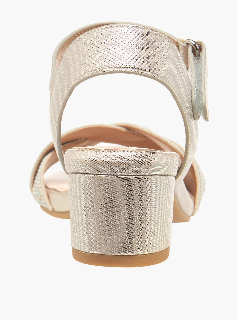صندل مزين بكعب سميك للبنات من سيليست-girls-shoes-sandals-image-5