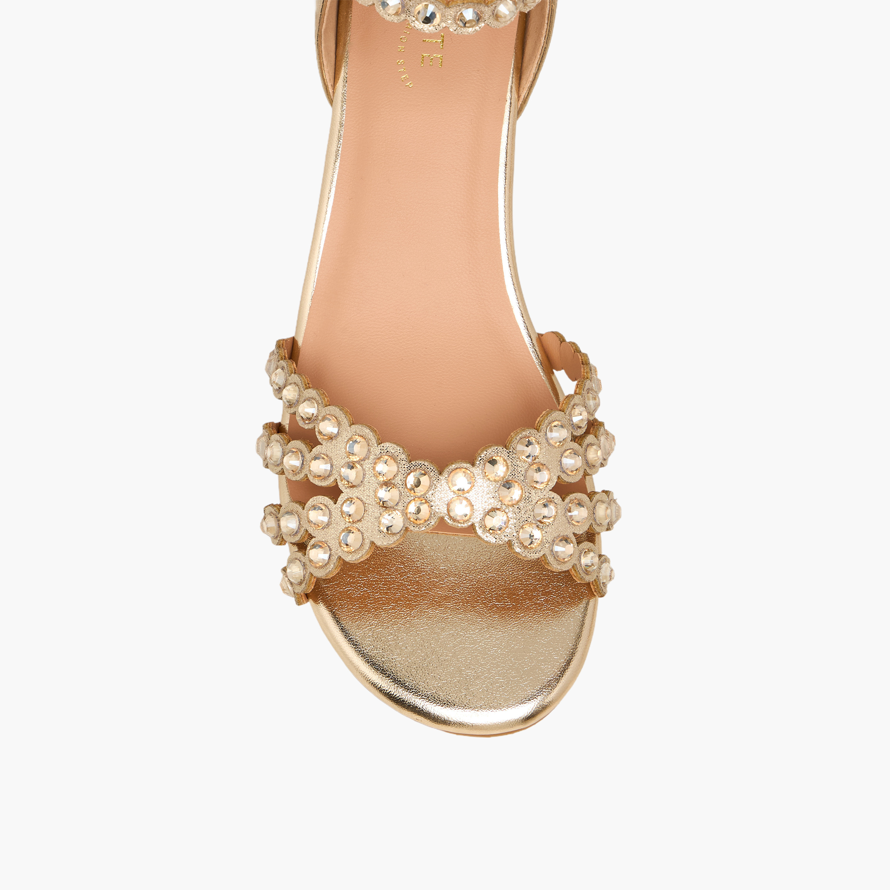 Celeste Girls Block Heel Ankle Strap Sandals-girls-shoes-sandals-image-4