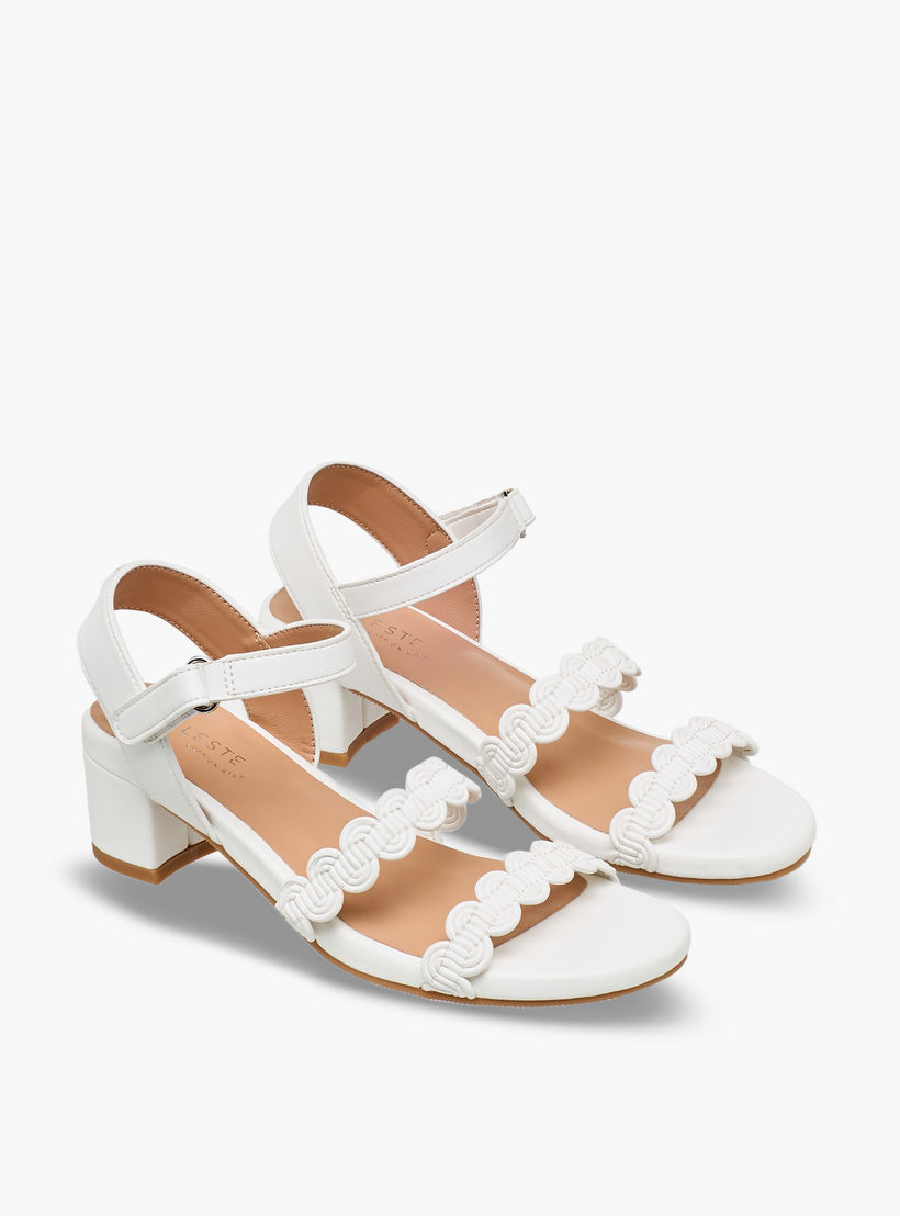 صندل بكعب عريض وبتصميم متعرج للبنات من سيليست-girls-shoes-sandals-image-1