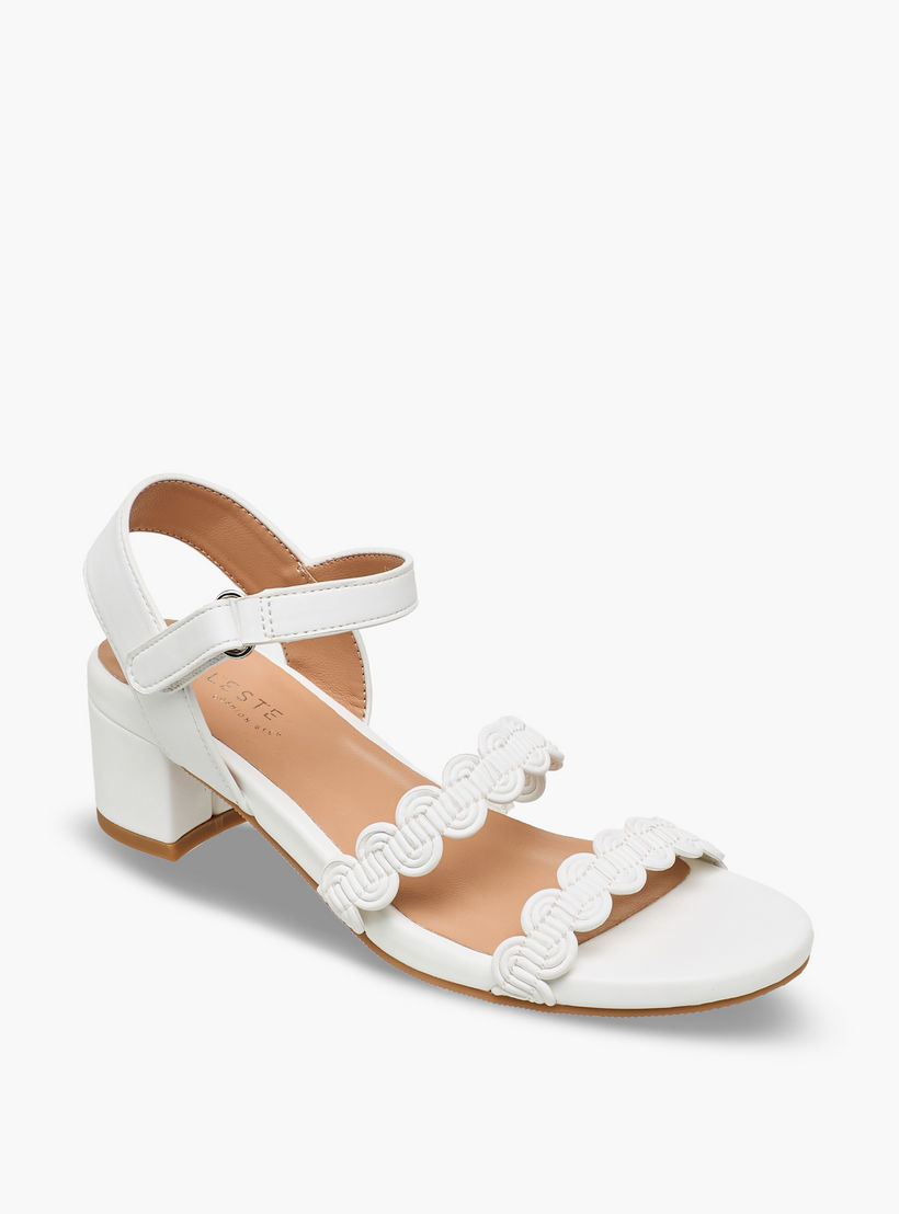 صندل بكعب عريض وبتصميم متعرج للبنات من سيليست-girls-shoes-sandals-image-2