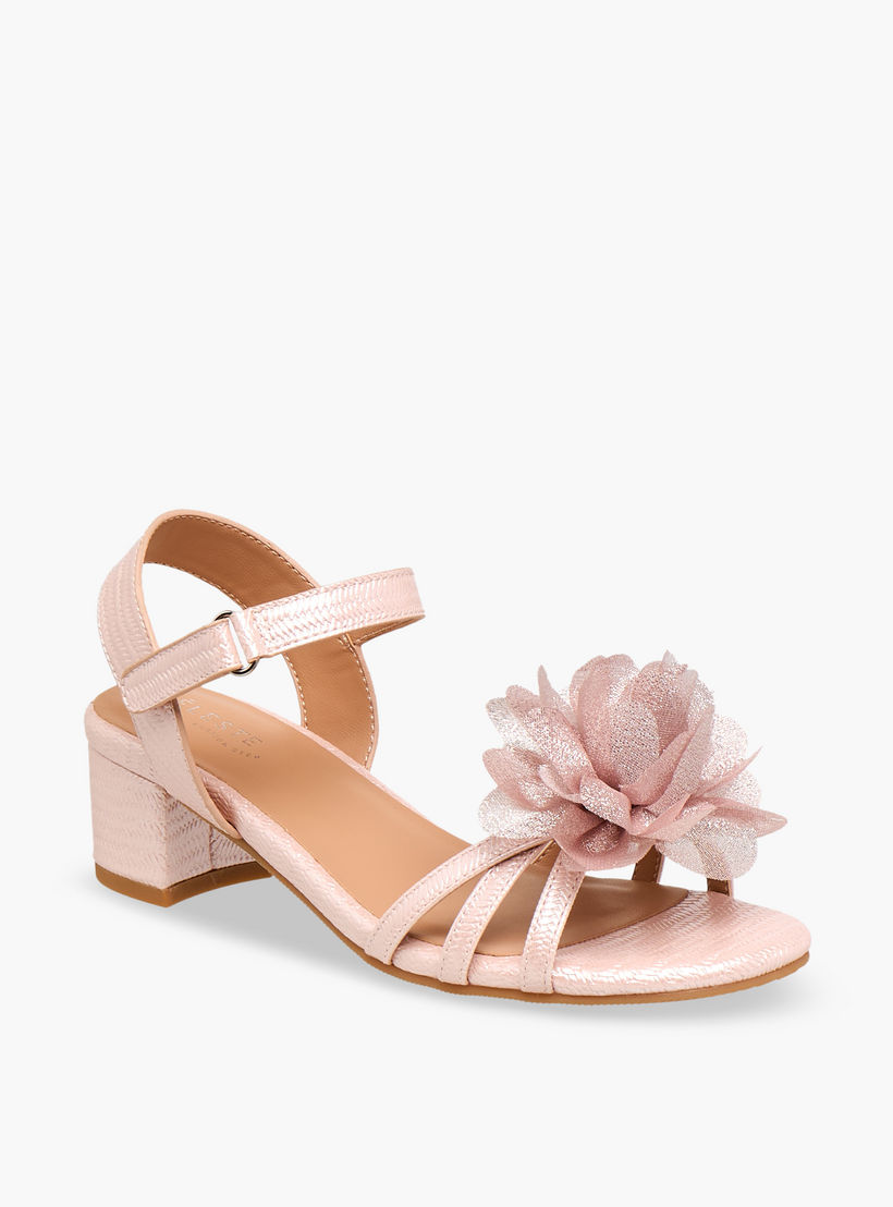صندل بحزام كاحل وكعب سميك للبنات من سيليست-girls-shoes-sandals-image-2