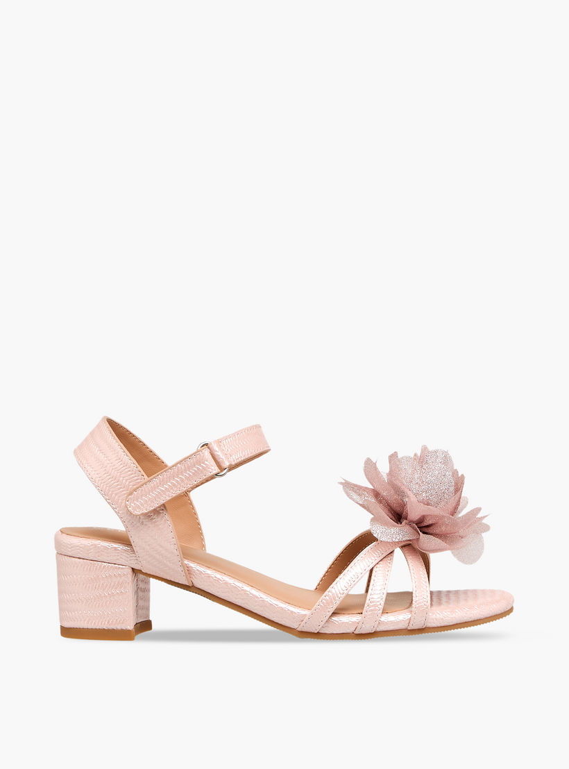 صندل بحزام كاحل وكعب سميك للبنات من سيليست-girls-shoes-sandals-image-3