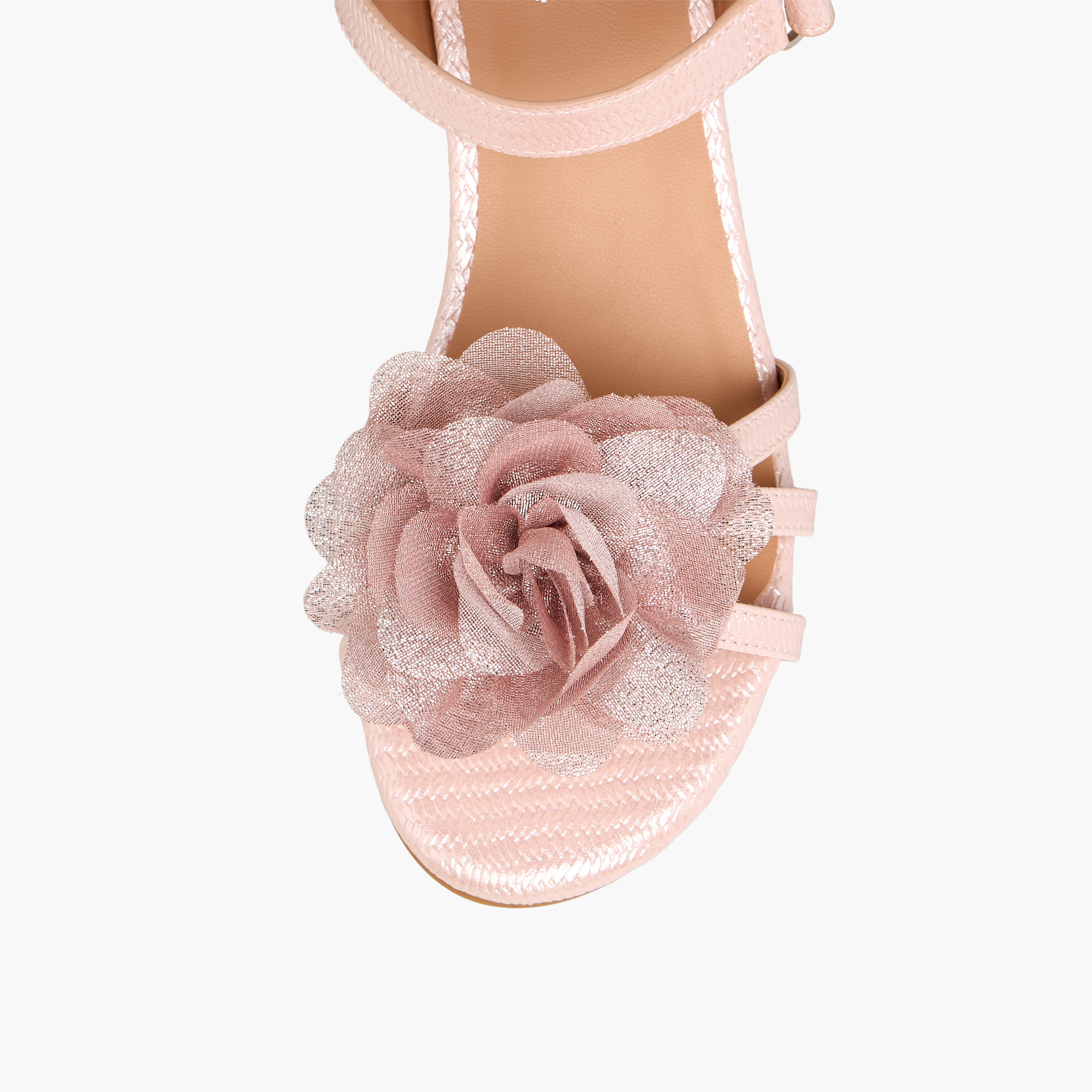 صندل بحزام كاحل وكعب سميك للبنات من سيليست-girls-shoes-sandals-image-4