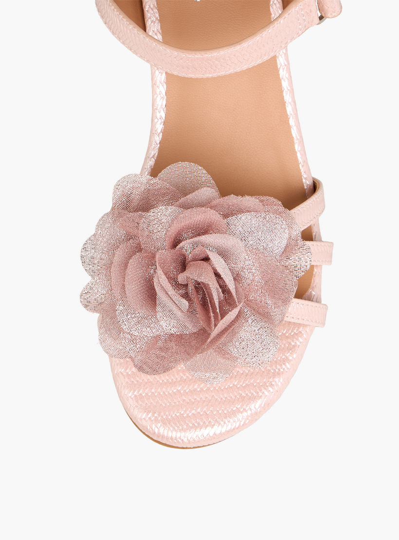 صندل بحزام كاحل وكعب سميك للبنات من سيليست-girls-shoes-sandals-image-4