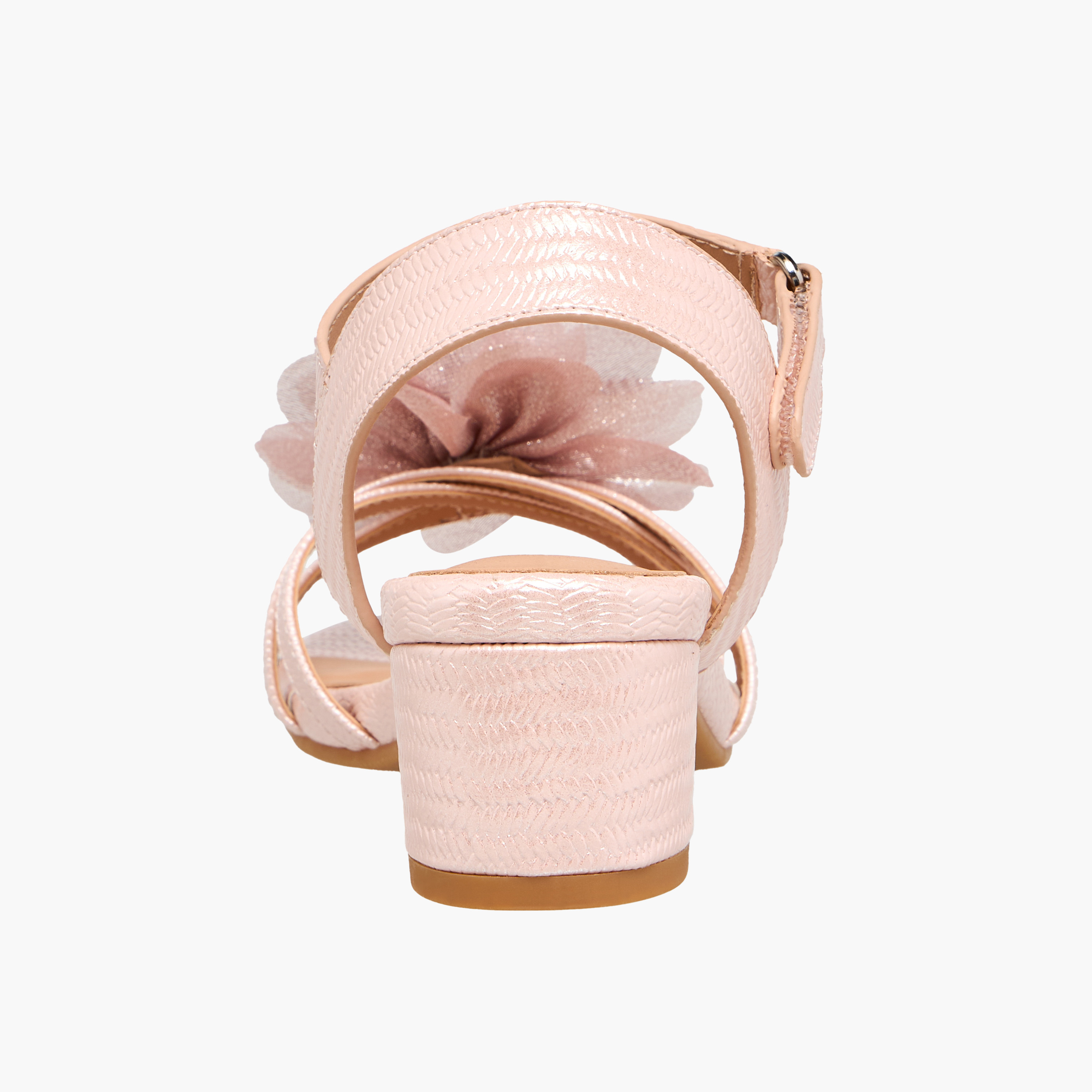 Celeste Girls Block Heel Ankle Strap Sandals-girls-shoes-sandals-image-5