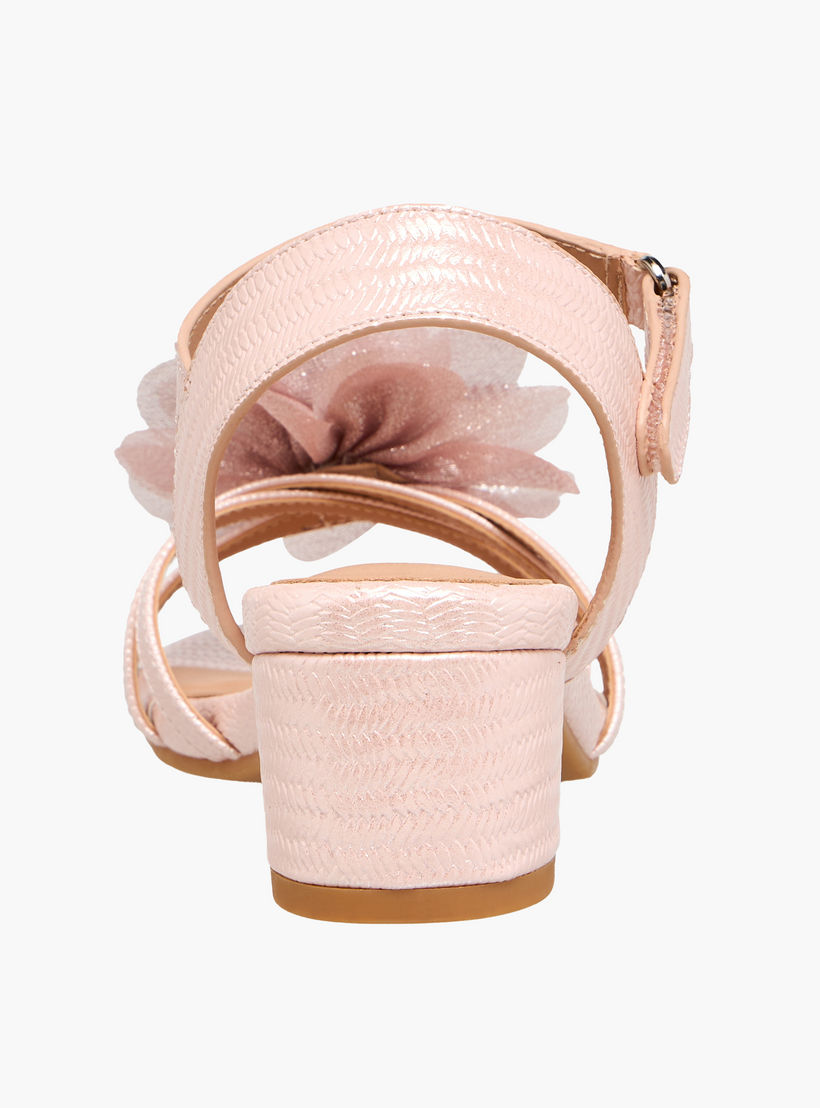 صندل بحزام كاحل وكعب سميك للبنات من سيليست-girls-shoes-sandals-image-5