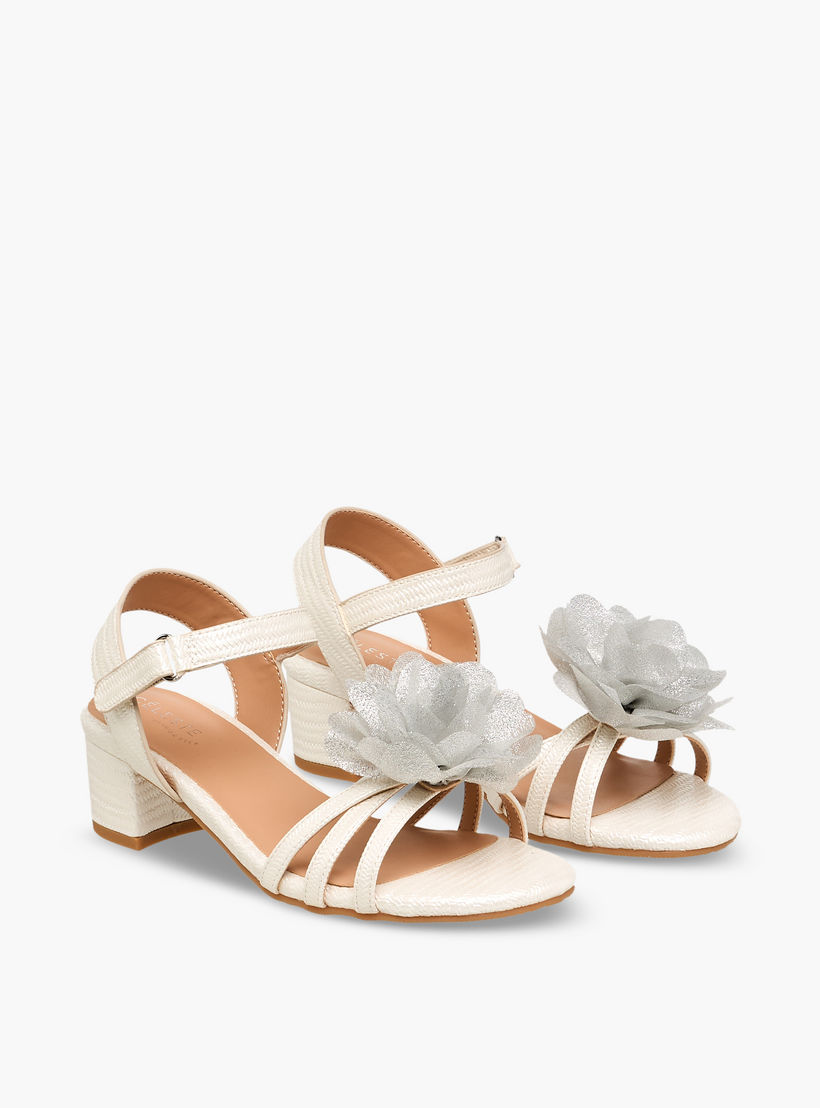 صندل بحزام كاحل وكعب سميك للبنات من سيليست-girls-shoes-sandals-image-1