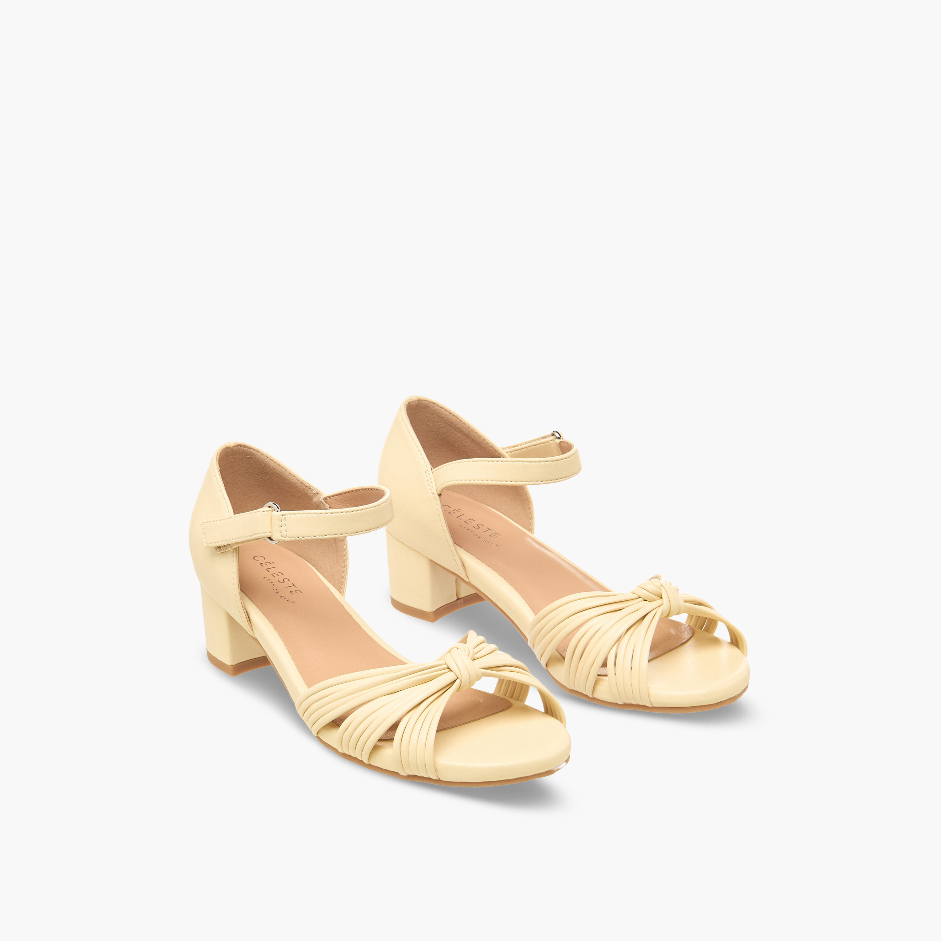 صندل بكعب سميك وحزام معقود للفتيات من سيليست-girls-shoes-sandals-image-1