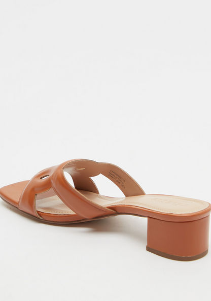Celeste Slip-On Sandals with Block Heels-Women%27s Heel Sandals-image-2