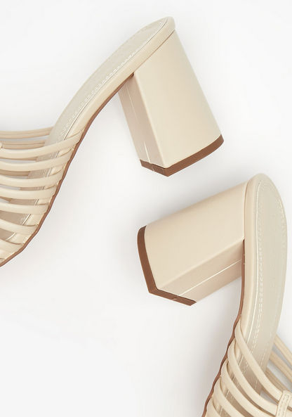 Celeste Women's Strap Sandals with Block Heels-Women%27s Heel Sandals-image-3