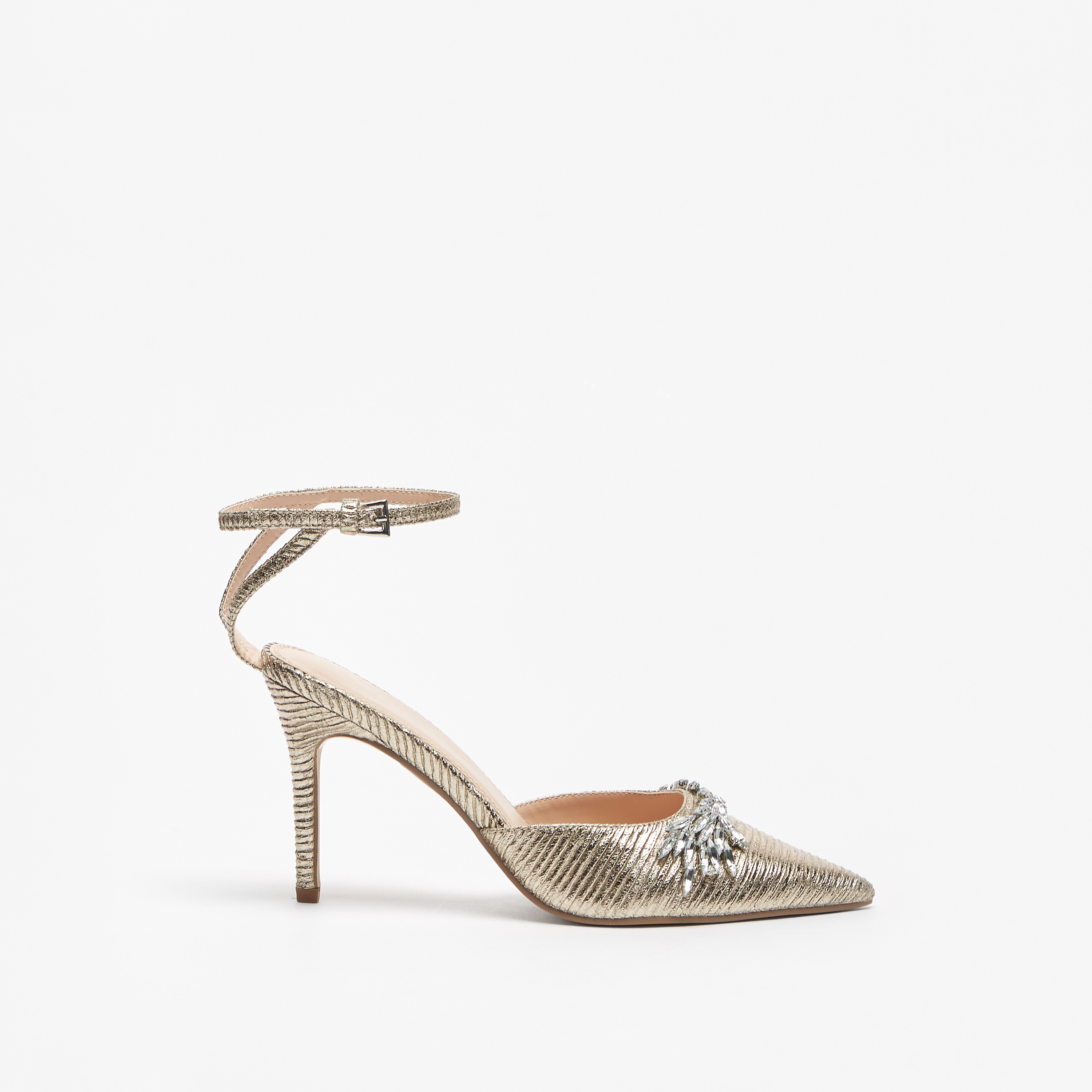 صندل مزين بكعب ستيليتو وإبزيم إغلاق للنساء من سيليست-women-shoes-heels-image-7