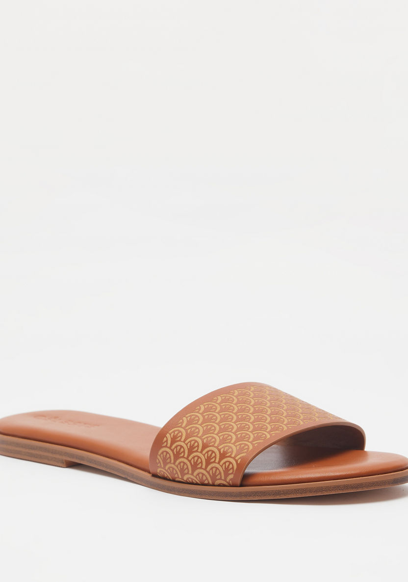 Celeste Women's Open Toe Slip-On Sandals-Women%27s Flat Sandals-image-1
