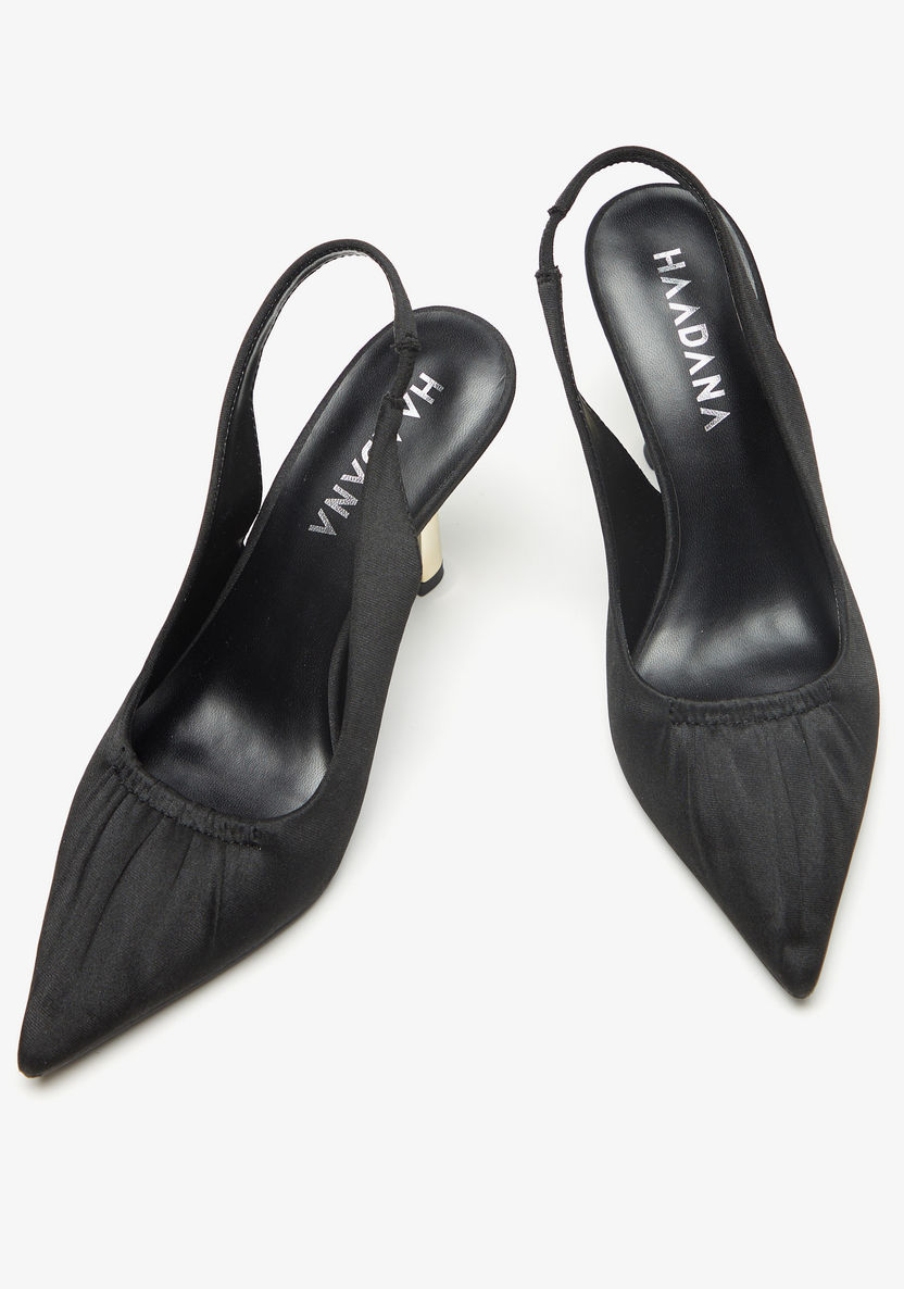 Haadana Pointed Toe Slip-On Sandals with Stiletto Heels-Women%27s Heel Shoes-image-1