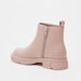 Little Missy Solid Boots with Zip Closure-Girl%27s Boots-thumbnailMobile-2