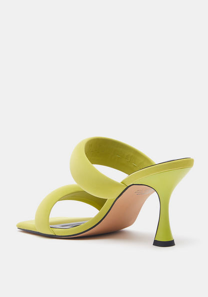 Haadana Open Toe Slip-On Sandals with Stiletto Heels-Women%27s Heel Sandals-image-2