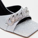 Haadana Women's Slip-On Sandals with Stiletto Heels and Embellished Chain Accent-Women%27s Heel Sandals-thumbnail-3