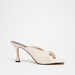 Haadana Slip-On Textured Sandals with Stiletto Heels-Women%27s Heel Sandals-thumbnail-0
