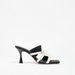 Haadana Open Toe Slip-On Sandals with Cone Heels-Women%27s Heel Sandals-thumbnail-1