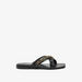 Celeste Women's Embellished Cross-Strap Slide Sandals-Women%27s Flat Sandals-thumbnail-1