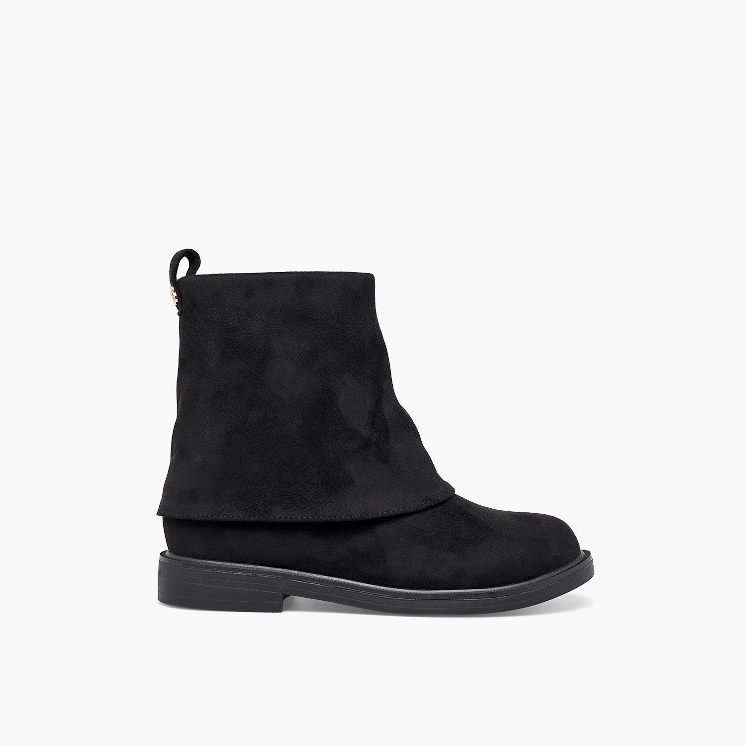 Little Missy Girls Foldover Ankle Boots-girls-shoes-boots-image-3
