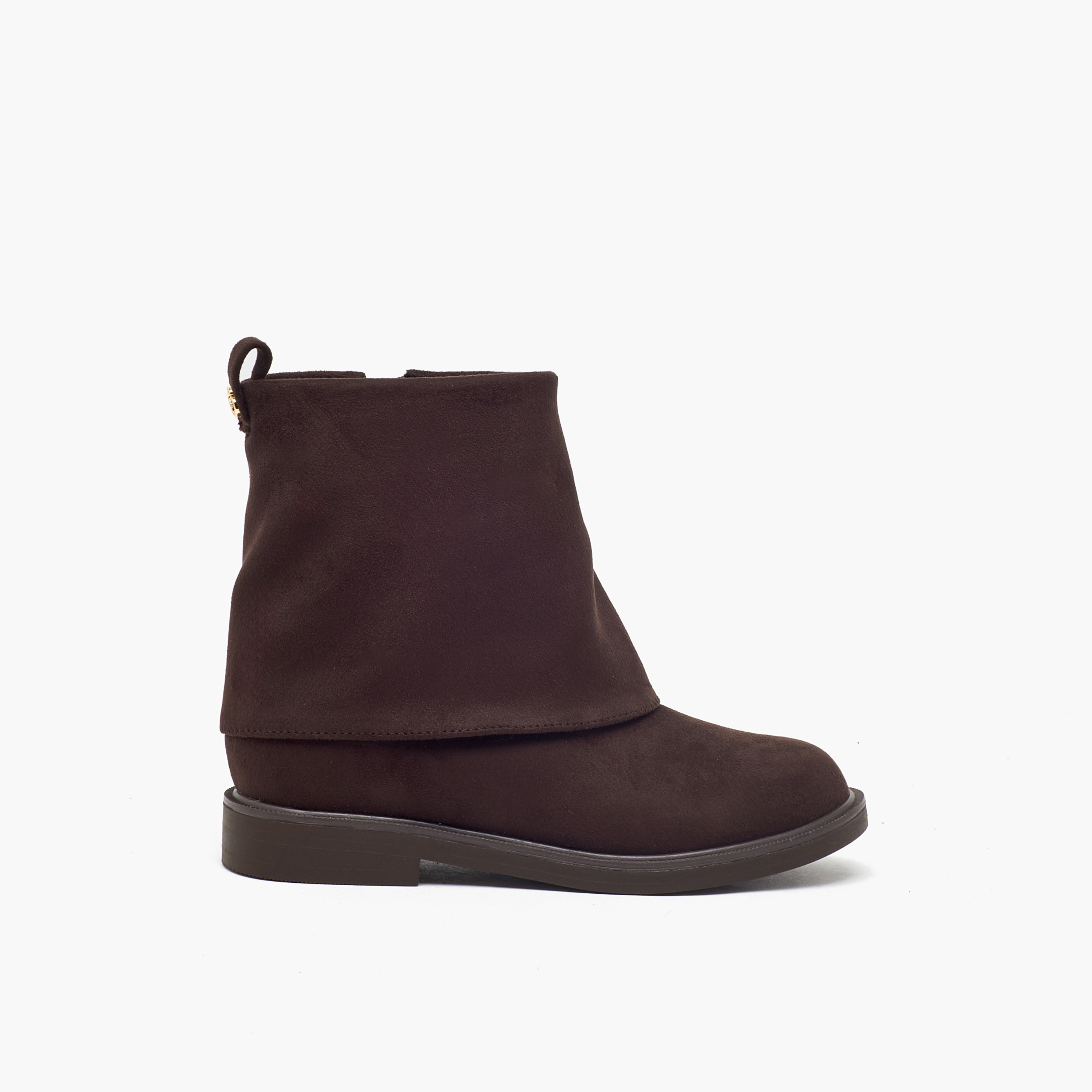 Little Missy Girls Foldover Ankle Boots-girls-shoes-boots-image-3